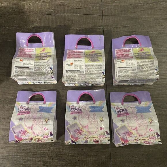 Shopkins REAL LITTLES SHOES LOT OF 6 BRAND NEW & SEALED - Picture 5 of 5
